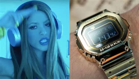 rolex and shakira|Shakira Rolex casio.